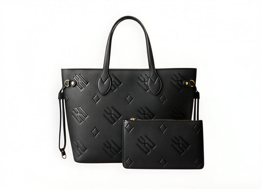 Luxella Embossed Tote Bag