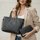 Luxella Embossed Tote Bag